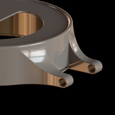 Clay render of the lugs