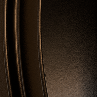 Textured close-up of the aluminum material